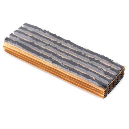 Black natural rubber tyre repair strips for car puncture recovery