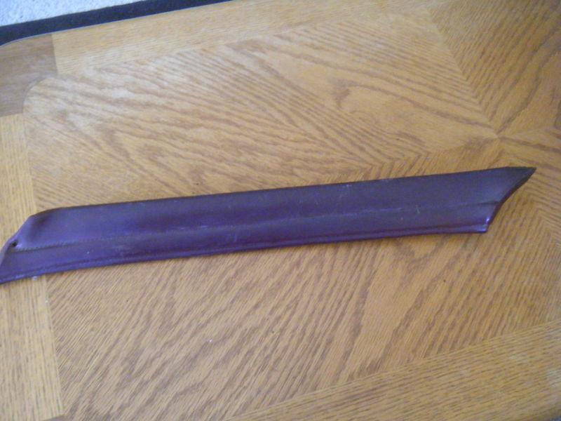 1968 mustang/shelby original/used red drivers side windshield pillar post