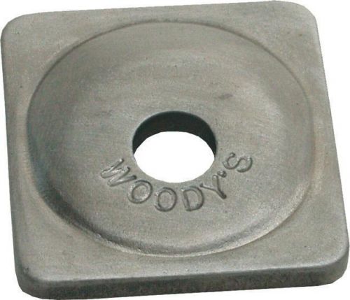 Woodys angled digger backing plates 5/16&#034; 144-pack