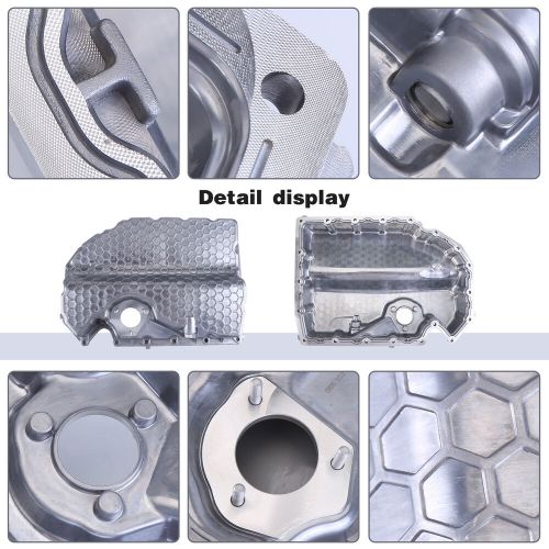 Aluminium lower engine oil pan for vw golf 2014-2020 tiguan 2018-2023/audi a3 q3