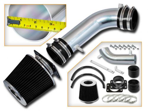 Xyz short ram air intake kit + black filter for 1992-1995 sc300 / gs300 3.0l l6