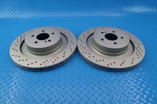 Fits mercedes benz e63 amgs c63 cls63 amg rear brake rotors us stock hot sales