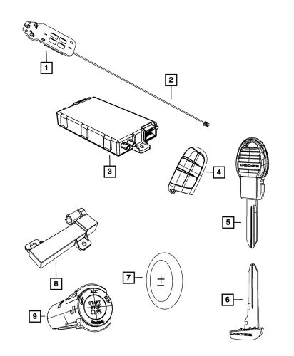 Genuine mopar hub receiver 68436445aa