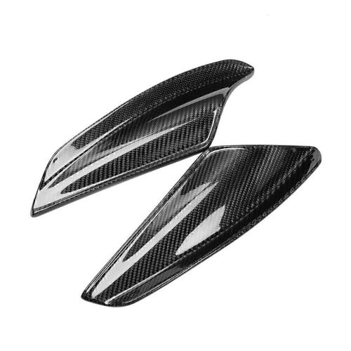 4 pcs front canards bumper carbon fiber fit for lancer evo x 10 2008-2010 2009