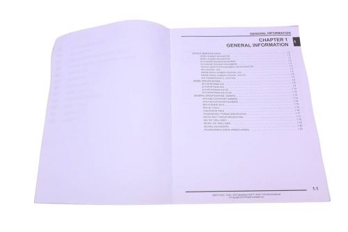 New oem polaris 9925713 2014-15 sportsman ace 570 service manual nos