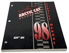 Arctic cat dealer service manual 1998 ext efi snowmobile models 2255-727