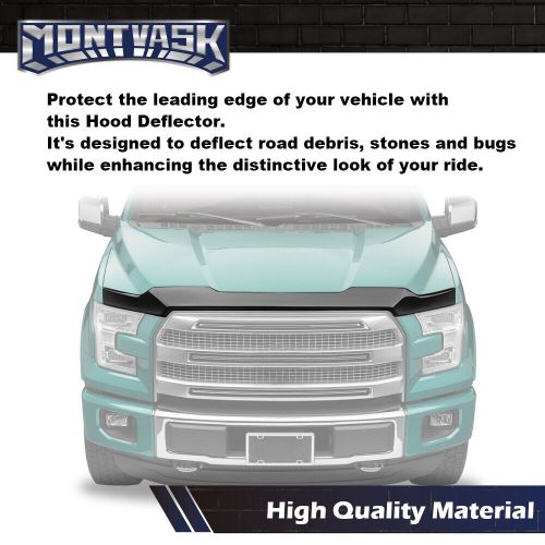 Fit for 2017-2020 ford f250 f350 f450 f550 super duty hood shield bug deflector