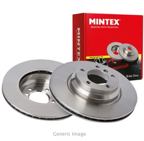 Mintex front brake discs coated vented 321mm pair - mdc2190c