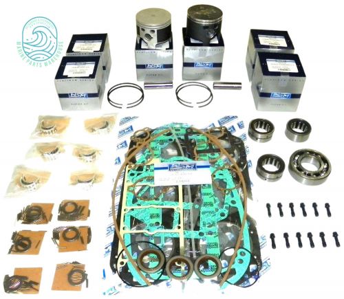 New mercury/mariner 150-200 hp 2.5l carb 6-cyl outboard powerhead rebuild kit