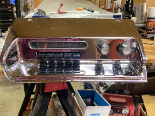 1957, 58 plymouth model 849 radio / works