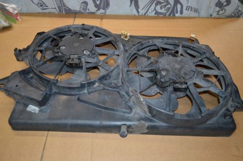 2005 chevy equinox oem electric dual radiator cooling fan system motor shroud