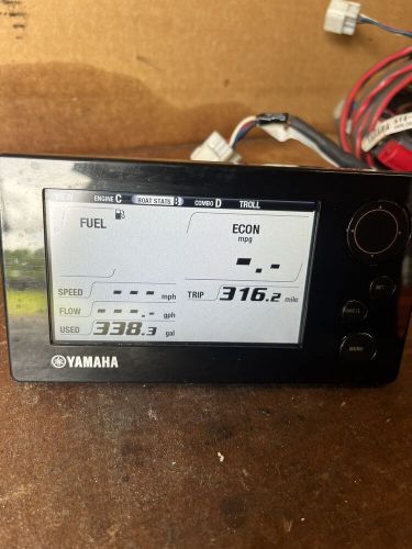 Yamaha outboard 6y9 digital display