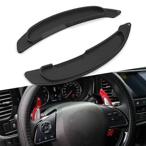 Aluminum steering wheel paddle shifter extension for mitsubishi lancer