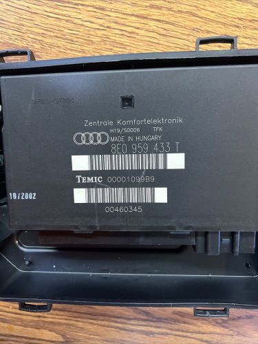 ✅ 03-09 audi a4 s4 comfort control convenience unit with housing 8h0959433c