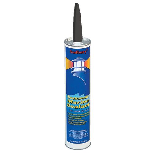 Sudbury elastomeric marine sealant - 10oz cartridge - black