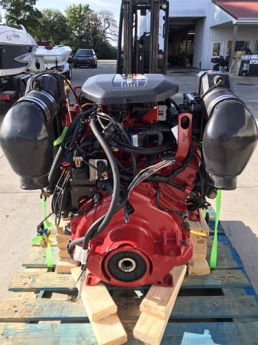 12 volvo penta 4.3 gxi 225 hp 262 v6 vortec boat marine engine fresh water