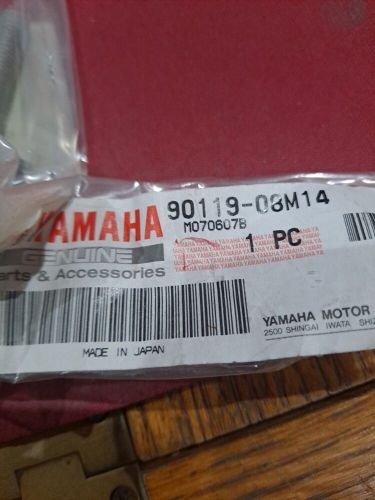 Yamaha bolt/washer  p#  90119-08m14