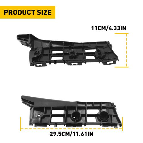 2x right &amp; left for prius 2010 - front 2015 bumper retainer brackets 5211547041