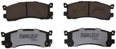 Perfect stop ceramic pc553 brake pad or shoe, rear