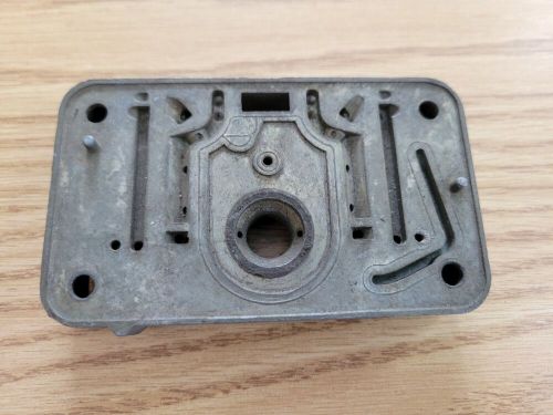 Holley 4519 750 cfm rear secondary metering block vac sec vacuum secondary