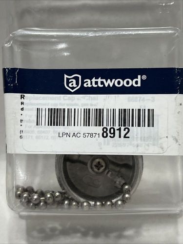 Attwood marine 66074-3 replacement cap/chain for boat fuel tanks