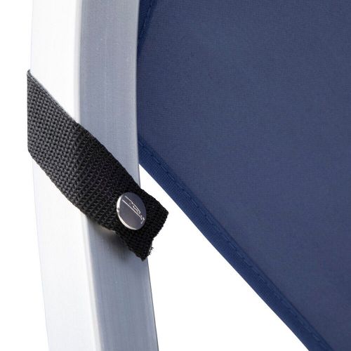 Sureshade power bimini - clear anodized frame - navy fabric