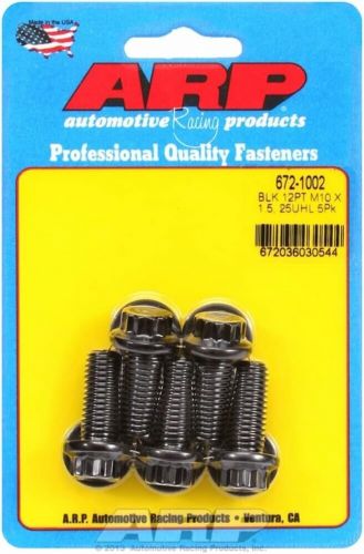 Arp 672-1002 metric thread screw set 5 x m10x1.5 25mm-