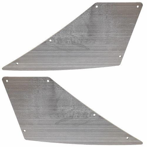 Malibu boat vent cover plates 5522028s / 5522028p | aluminum (set of 2)