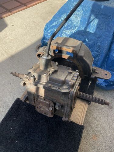 Toyota 1974 manual 4 speed transmission with stick and bell housing