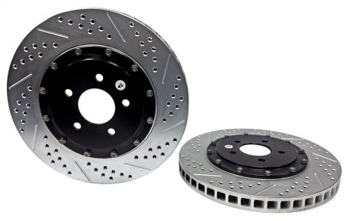 Baer brakes eradispeed+ front 2-piece performance brake rotors 2261031 mustang