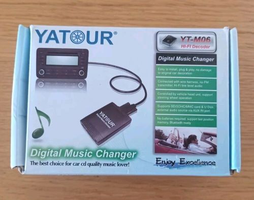 Yatour digital music changer yt-mo6 box for rd 4 citroen peugeot