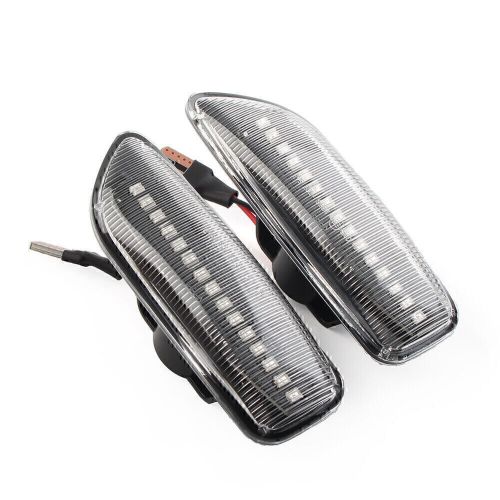 Led dynamic side marker turn signal light for volvo s60 s80 mk1 v70 mk2 xc70 90