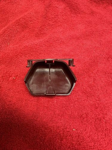 88-95 silverado sierra upper trim seat belt anchor bolt cover burgundy b pillar