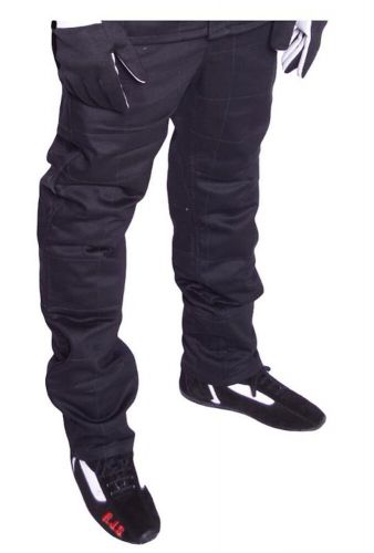 Rjs racing equipment 200500105 elite series 5 pants sfi 3.2 a/20 large black