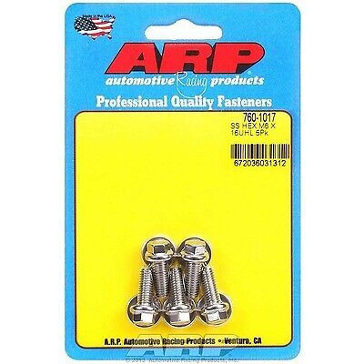 Arp 760-1017 - s/s bolt kit - 6pt. (5) 6mm x 1.00 x 16mm