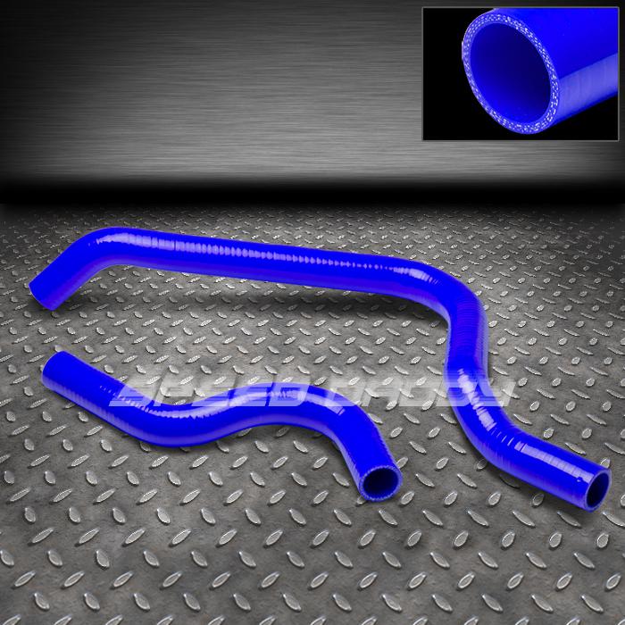 3-ply high temp silicone radiator coolant hose 90-93 accord cb1-cb4 f22a1 blue