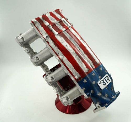 Custom brian tooley racing powder coated btr trinity intake for ls3 tra-3