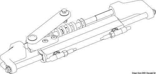 Ultraflex hydraulic cylinder uc95-obf/1