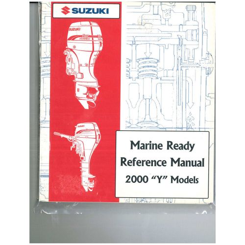 Suzuki outboard marine reference manual 99954-32002