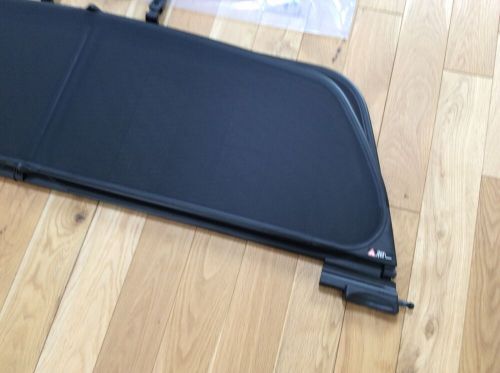 Genuine bmw 6 series convertible (e64) wind deflector + storage bag