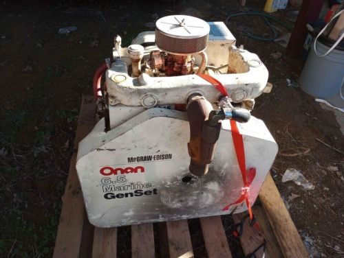 Cummins onan 6.5 mcck 6.5 kw marine gas generator 60 hz