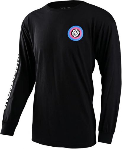 Tld troy lee designs spun long sleeve tee t-shirt adult large black