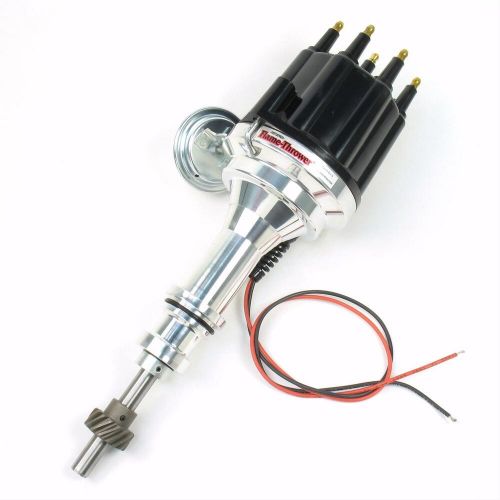 Pertronix flame-thrower plug and play billet distributors with ignitor iii®