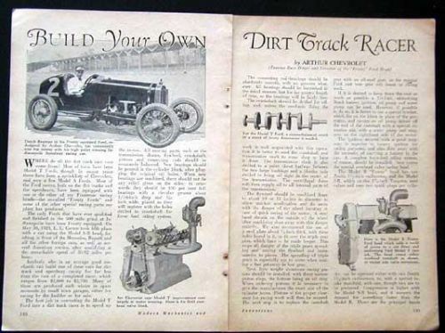 Dirt track racer model t engine conversion 1930 howto info