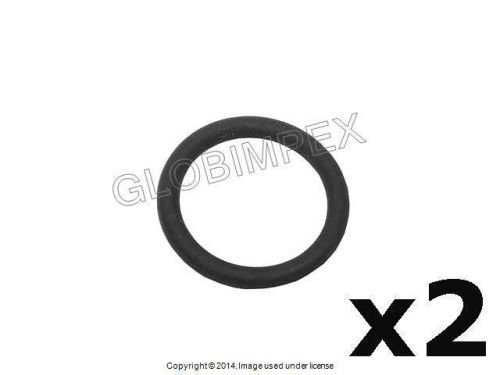 Bmw e34 oil separator to connector o-ring set of 2 reinz +1 year warranty