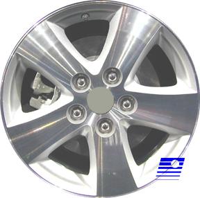 Refinished dodge journey 2009-2013 17 inch wheel, rim