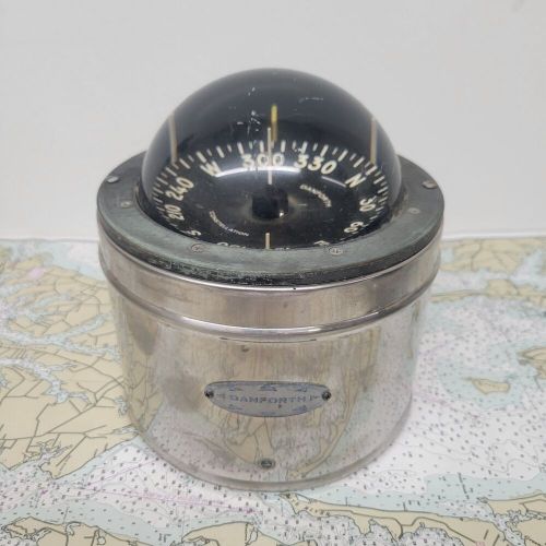 Danforth constellation 4.5&#034; binnacle mount stainless steel compass