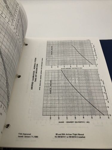 Flight safety international binder beechcraft 99 &amp; 99a airliner manual 1980