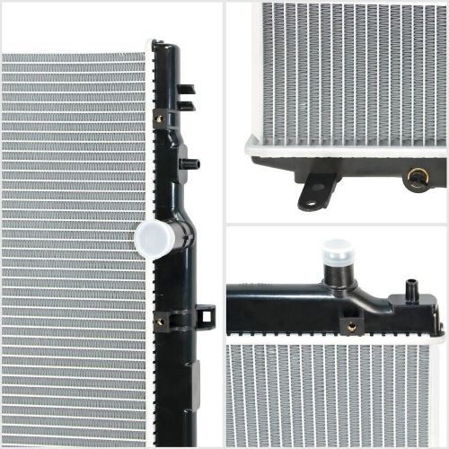 Dpi 13539 aluminum core mt radiator for 2016-2022 honda hr-v l4 1.8l downflow