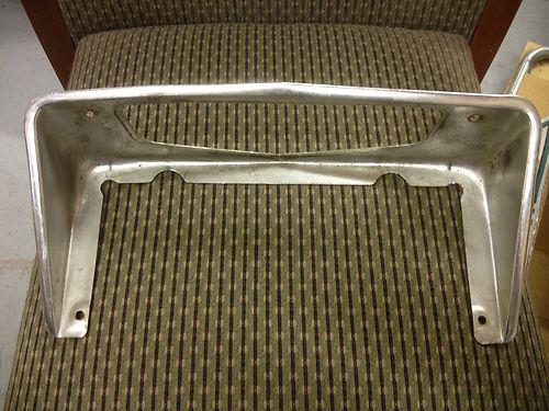 1963 1964 1965 1966 1967 corvette original rear license plate bezel